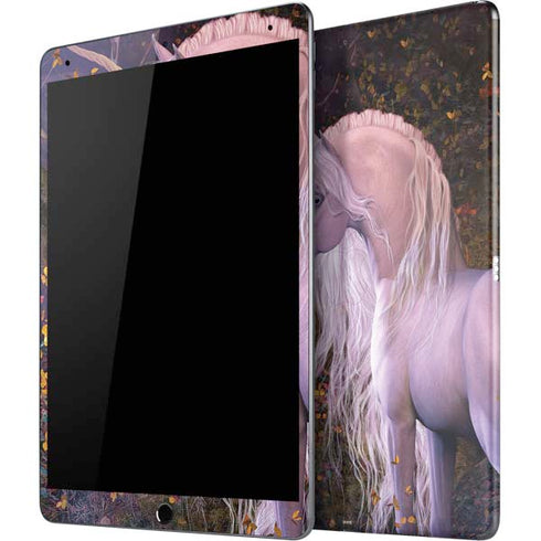 Autumn Glow Unicorn by Laurie Prindle iPad Skins