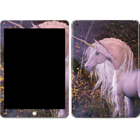 Autumn Glow Unicorn by Laurie Prindle Apple iPad Skin