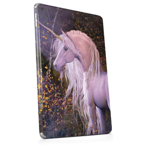 Autumn Glow Unicorn by Laurie Prindle Apple iPad Skin