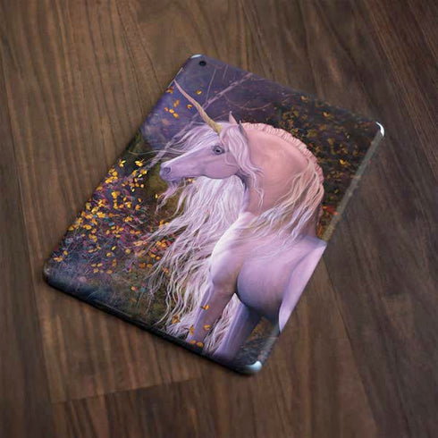 Autumn Glow Unicorn by Laurie Prindle Apple iPad Skin