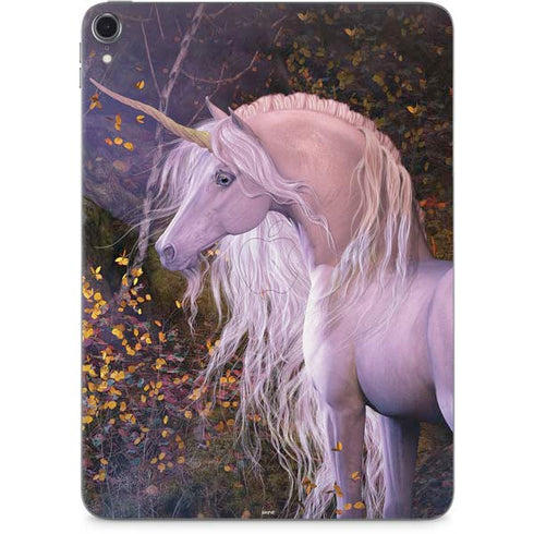Autumn Glow Unicorn by Laurie Prindle Apple iPad Pro Skin