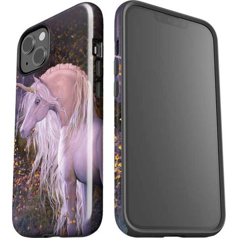 Autumn Glow Unicorn by Laurie Prindle iPhone 15 Impact Case