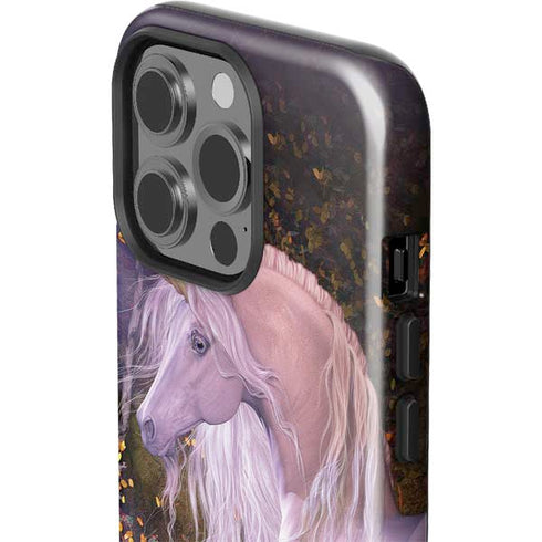 Autumn Glow Unicorn by Laurie Prindle iPhone 15 Pro Impact Case