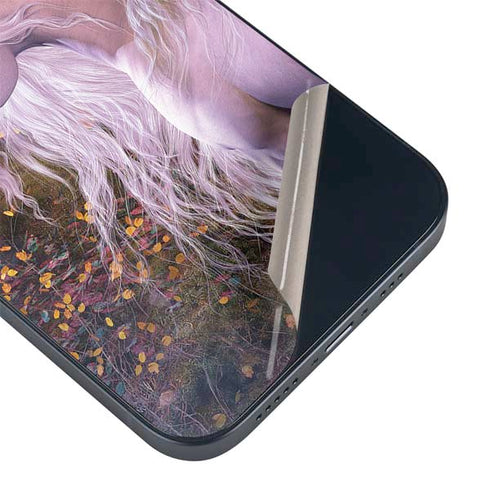Autumn Glow Unicorn by Laurie Prindle iPhone 15 Skin