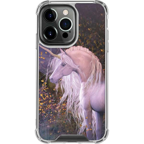 Autumn Glow Unicorn by Laurie Prindle iPhone 16 Pro Clear Case