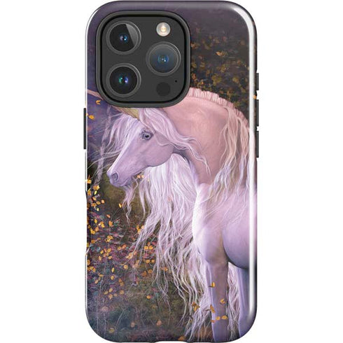 Autumn Glow Unicorn by Laurie Prindle iPhone 16 Pro Impact Case