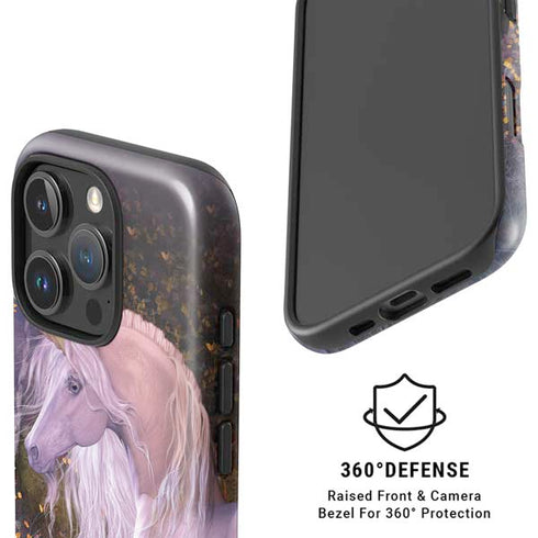 Autumn Glow Unicorn by Laurie Prindle iPhone 16 Pro Magsafe Impact Case