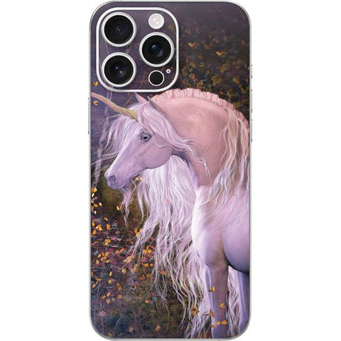 Autumn Glow Unicorn by Laurie Prindle iPhone 16 Pro Max Skin