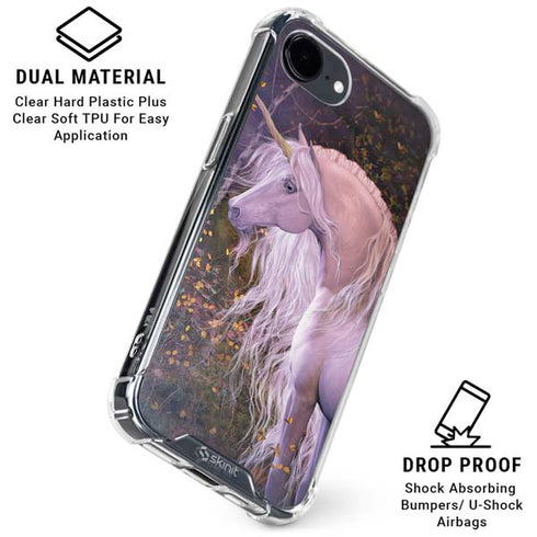 Autumn Glow Unicorn by Laurie Prindle iPhone 16e Clear Case