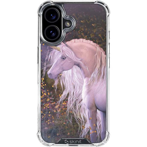 Autumn Glow Unicorn by Laurie Prindle iPhone 17 Clear Case