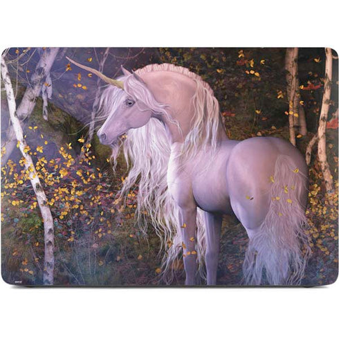 Autumn Glow Unicorn by Laurie Prindle Apple MacBook Air Skin