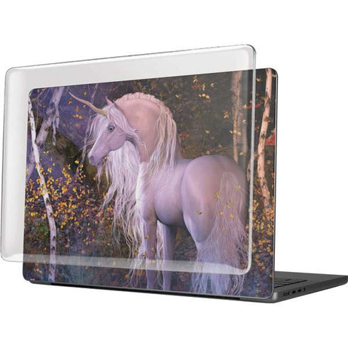 Autumn Glow Unicorn by Laurie Prindle MacBook Pro 14in (2021-24) Case plus Skin