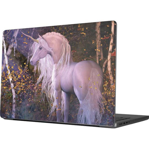 Autumn Glow Unicorn by Laurie Prindle Apple MacBook Pro 14-inch Skin