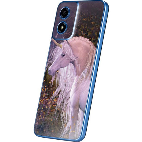 Autumn Glow Unicorn by Laurie Prindle Moto G Play 4G (2024) Skin