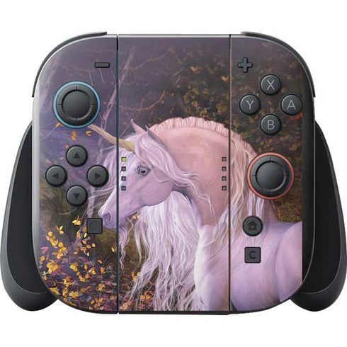 Autumn Glow Unicorn by Laurie Prindle Nintendo Switch 2 (2025) with Joy-Con Skin