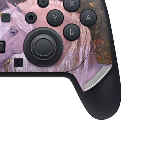 Autumn Glow Unicorn by Laurie Prindle Nintendo Switch 2 (2025) Pro Controller Skin