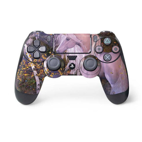 Autumn Glow Unicorn by Laurie Prindle PlayStation PS4 Skins