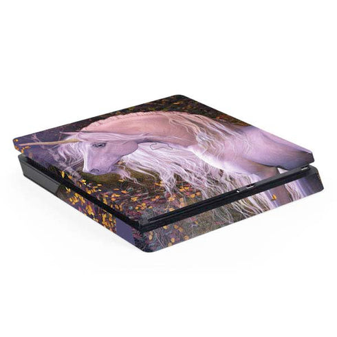 Autumn Glow Unicorn by Laurie Prindle PlayStation PS4 Skins
