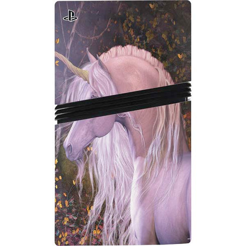 Autumn Glow Unicorn by Laurie Prindle PS5 Pro Disk Bundle Skin