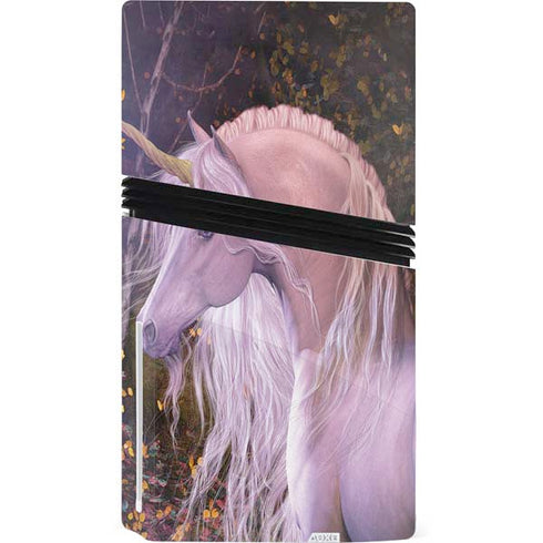 Autumn Glow Unicorn by Laurie Prindle PS5 Pro Disk Console Skin