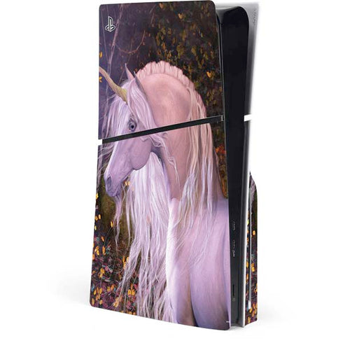Autumn Glow Unicorn by Laurie Prindle PlayStation PS5 Skins