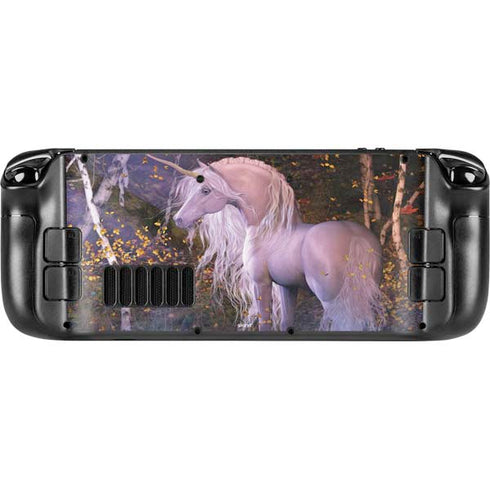Laurie Prindle Autumn Glow Unicorn Steam Deck Handheld Gaming Computer Skin
