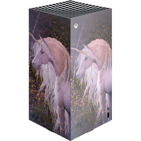 Autumn Glow Unicorn by Laurie Prindle XBox Series X Digital Edition Console Skin