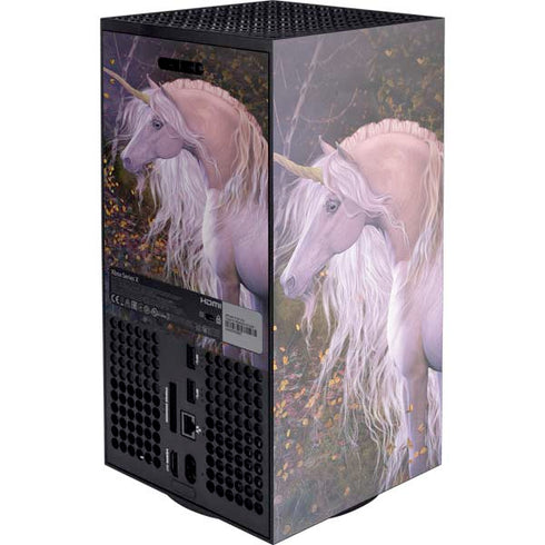 Autumn Glow Unicorn by Laurie Prindle XBox Series X Digital Edition Console Skin
