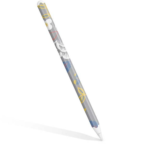 Autumn Grey Floral Apple Pencil (2nd Gen 2019) Skin