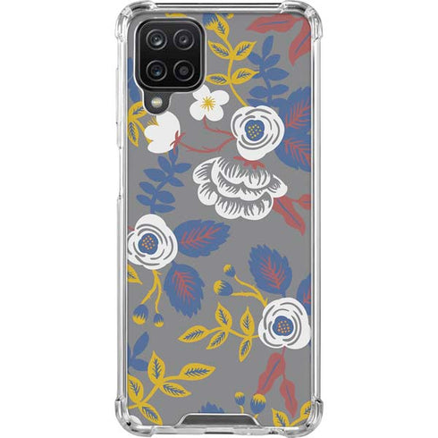 Autumn Grey Floral Galaxy Cases