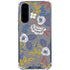 Autumn Grey Floral Galaxy A36 5G Clear Case
