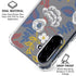 Autumn Grey Floral Galaxy A36 5G Clear Case