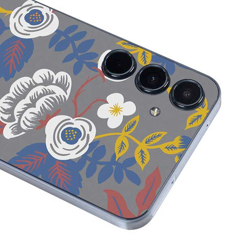 Autumn Grey Floral Galaxy A36 5G Skin