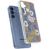 Autumn Grey Floral Galaxy A55 5G Clear Case