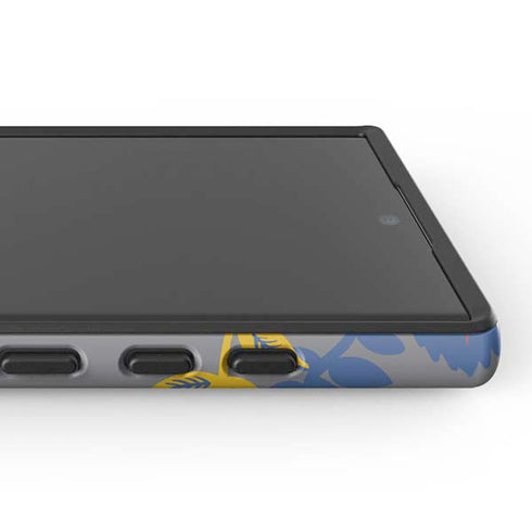 Autumn Grey Floral Galaxy S25 Ultra Impact Case