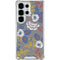 Autumn Grey Floral Galaxy S25 Ultra Clear Case