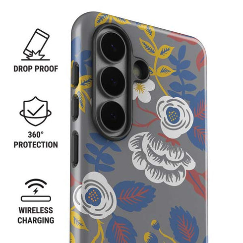 Autumn Grey Floral Galaxy S26 Impact Case