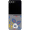 Autumn Grey Floral Galaxy Z Flip6 Skin