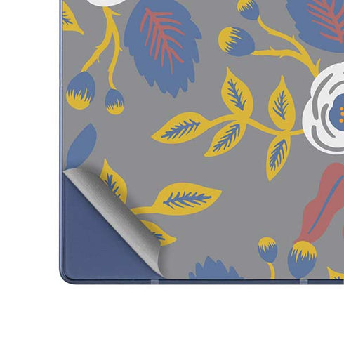Autumn Grey Floral Galaxy Z Fold6 Skin
