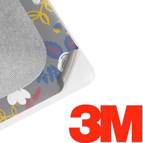 Autumn Grey Floral Google Home Hub Skin