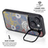 Autumn Grey Floral iPhone 14 Plus Kickstand Case