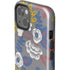 Autumn Grey Floral iPhone 15 Impact Case