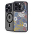 Autumn Grey Floral iPhone 15 Pro Kickstand Case