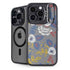 Autumn Grey Floral iPhone 15 Pro Max Kickstand Case