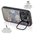 Autumn Grey Floral iPhone 15 Pro Max Kickstand Case