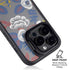 Autumn Grey Floral iPhone 15 Pro Max Kickstand Case