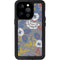 Autumn Grey Floral iPhone 15 Pro Waterproof Case