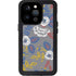 Autumn Grey Floral iPhone 15 Pro Waterproof Case