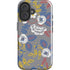 Autumn Grey Floral iPhone 16 Impact Case