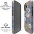 Autumn Grey Floral iPhone 16 Magsafe Impact Case